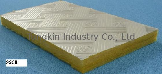 کاشی های سقفی پشم شیشه ای آکوستیک برای ساختمان های تجاری