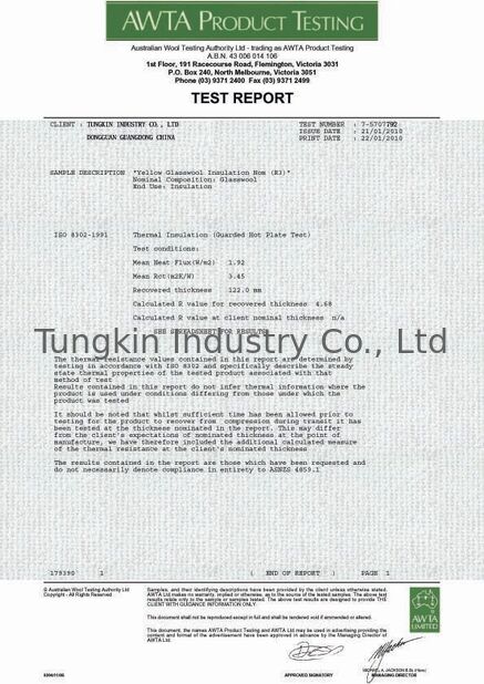 چین TUNGKIN INDUSTRY Co.Ltd گواهینامه ها